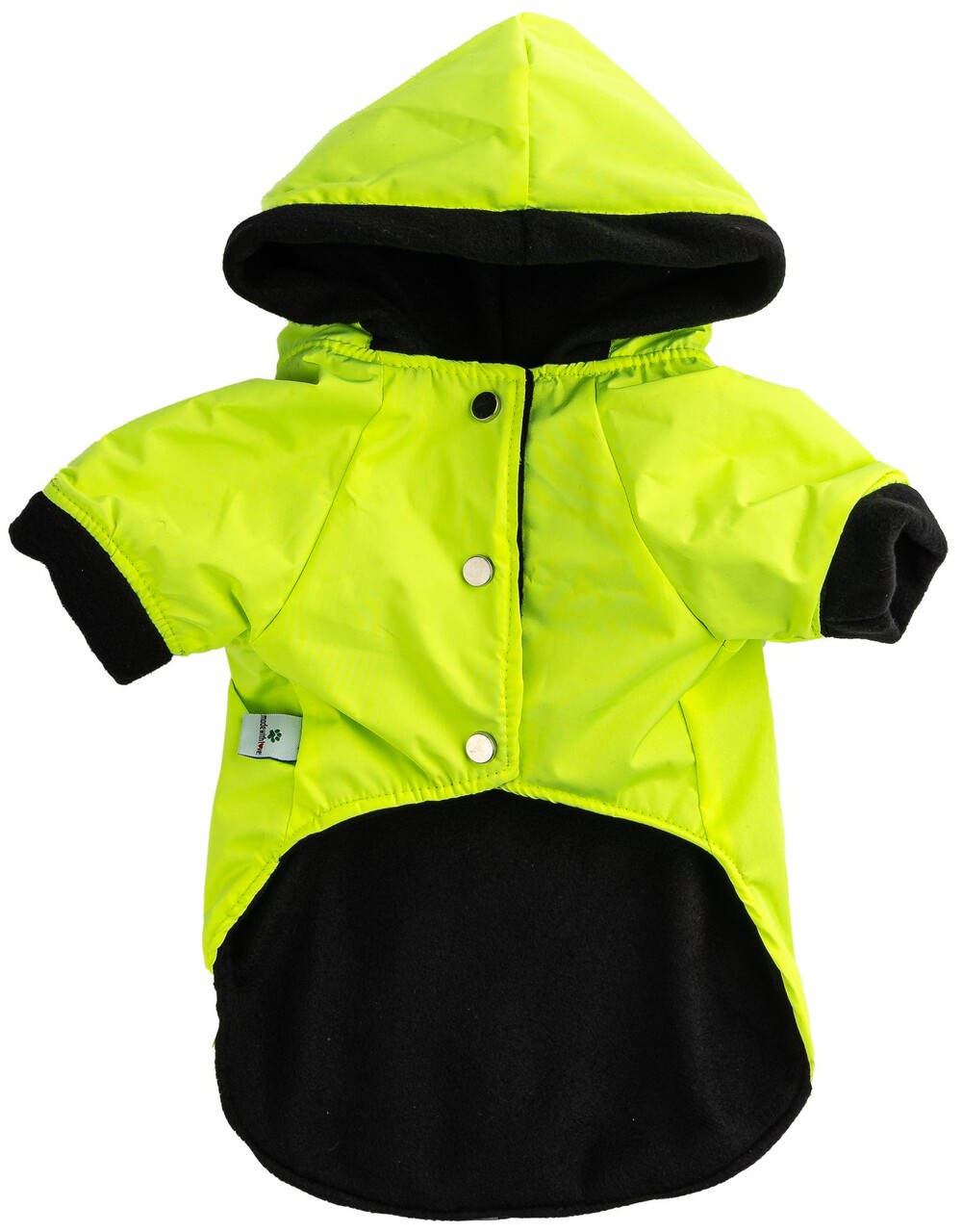 Hanorac pentru câini, Paws &amp; Whiskers, Mebranlı Raincoat, Verde - imagine 6